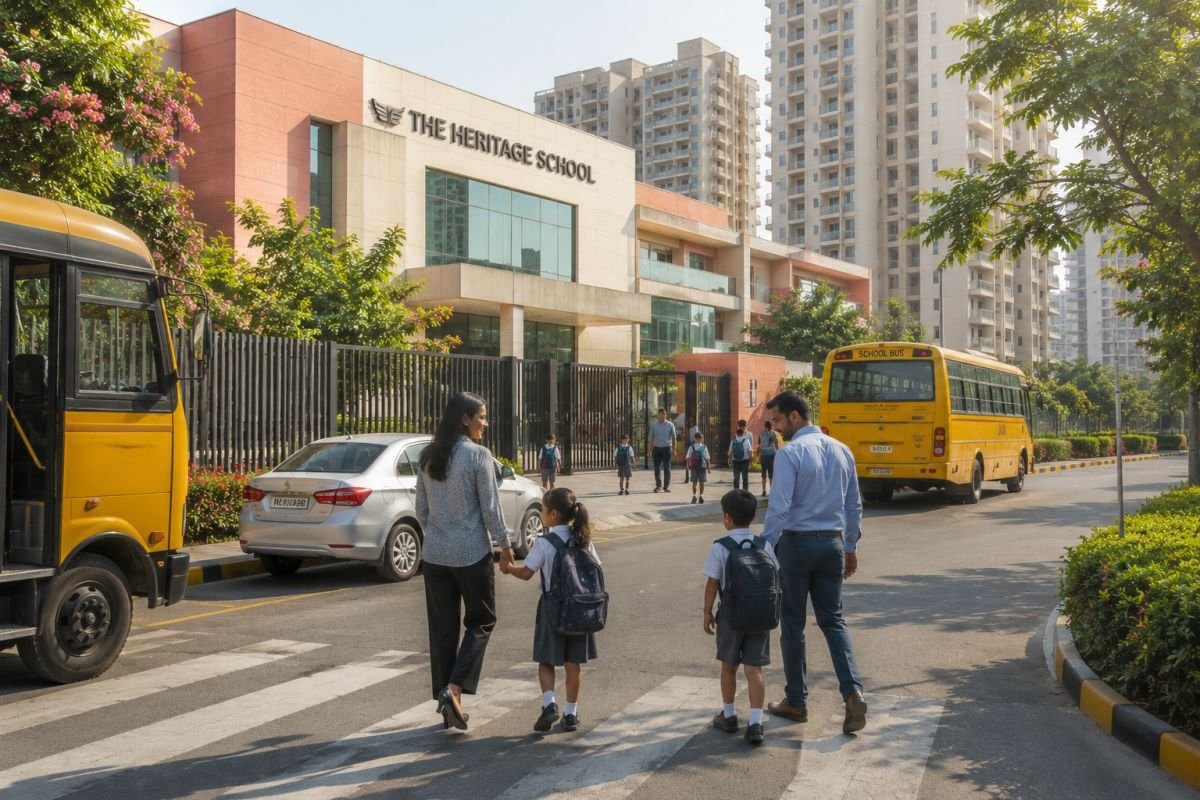 Families choosing homes near reputed schools in Sector 80 Gurgaon