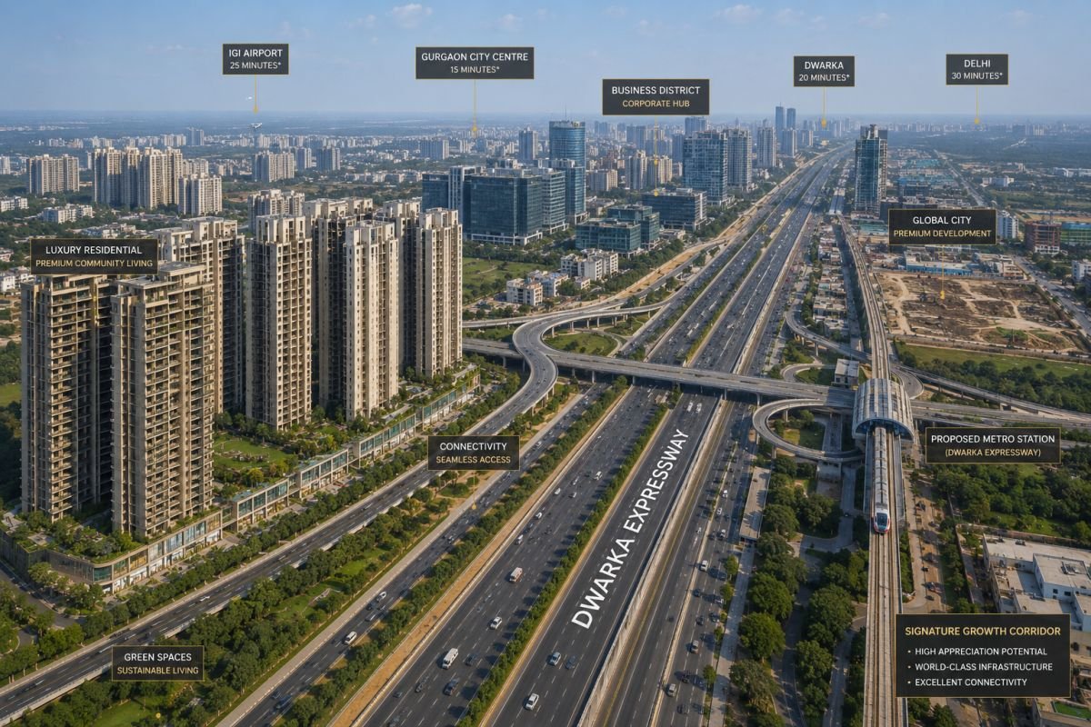 Sector 36A Gurgaon connectivity and Dwarka Expressway infrastructure