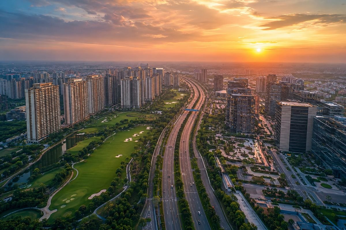 Golf Course Extension Road Sector 58 Gurgaon luxury residential corridor