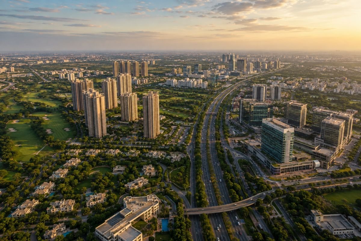 Sector 58 Golf Course Extension Road premium residential corridor Gurgaon