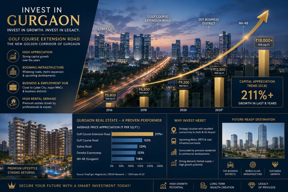 Investment potential of Silverglades The Legacy Gurgaon
