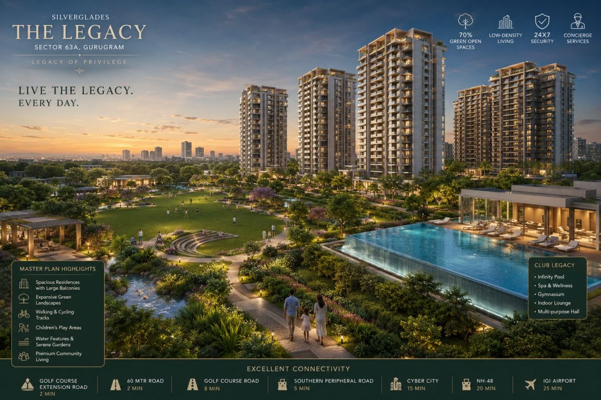 Low-density luxury living at Silverglades The Legacy Gurgaon