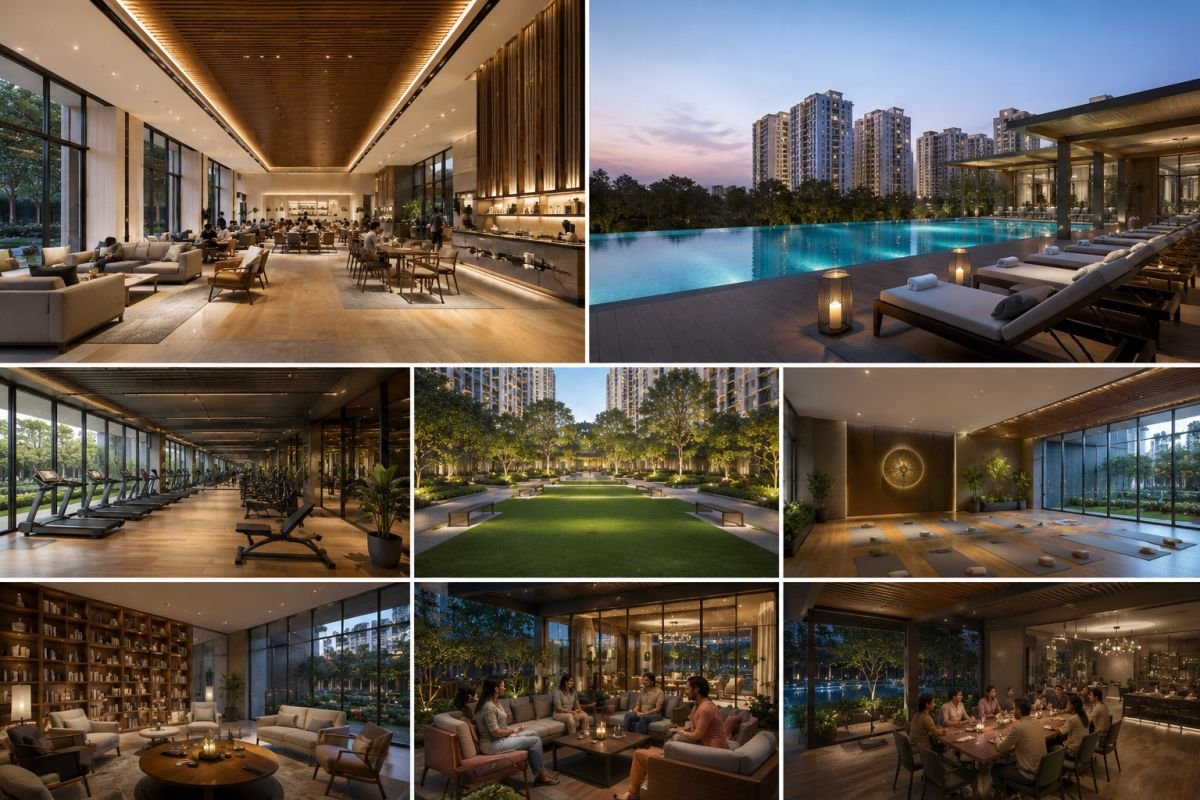 Luxury lifestyle amenities at Silverglades The Legacy Gurgaon