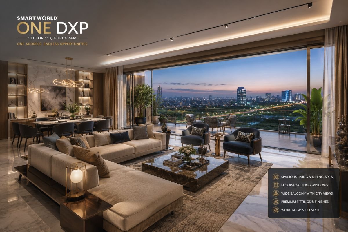 Smartworld One DXP 3.5 BHK and 4.5 BHK luxury apartments