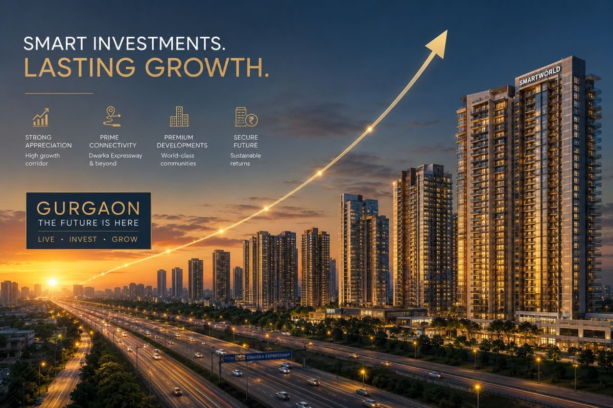 Smartworld One DXP investment potential with Dwarka Expressway growth