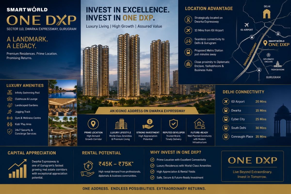 Smartworld One DXP investment guide for homebuyers and investors