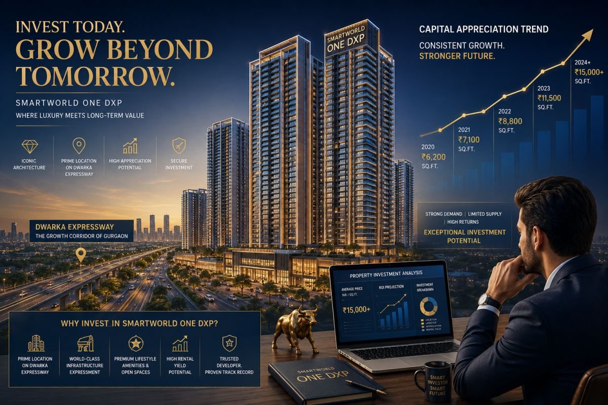 Smartworld One DXP investment potential and property appreciation outlook