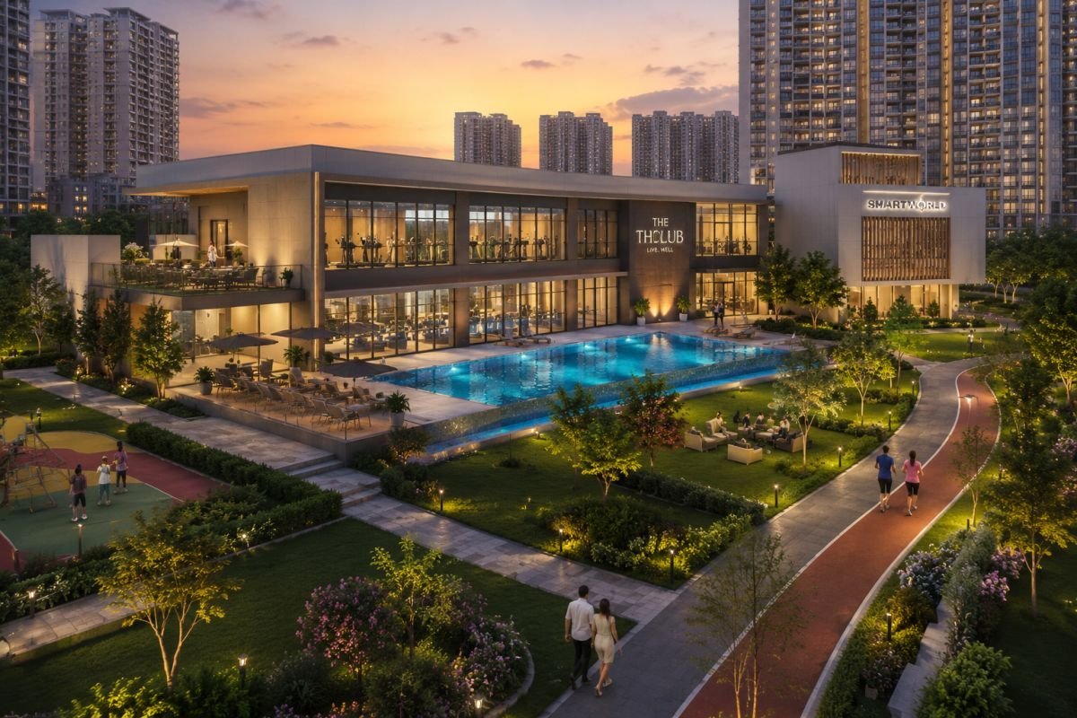 Luxury lifestyle amenities at Smartworld One DXP Gurgaon