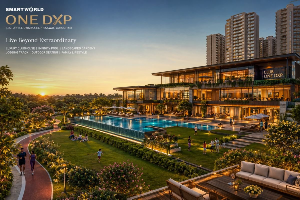 Smartworld One DXP luxury clubhouse and lifestyle amenities