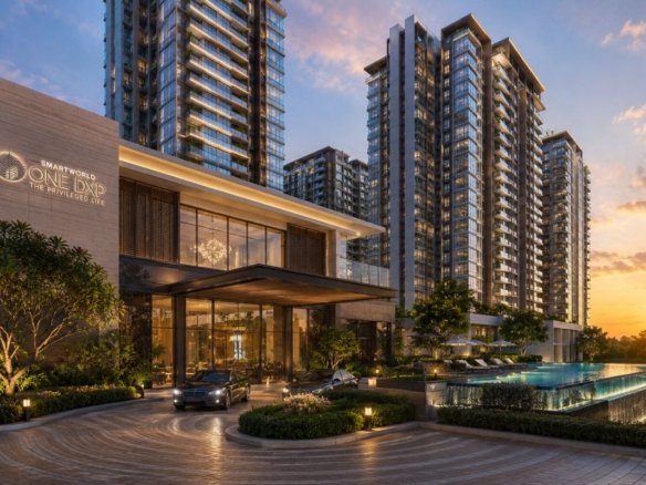 Premium architecture and luxury design of Smartworld One DXP