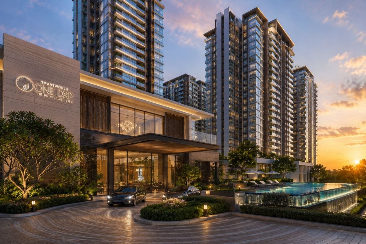 Premium architecture and luxury design of Smartworld One DXP