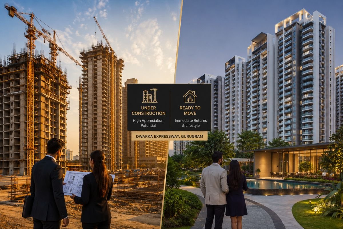 Under construction and ready-to-move residential properties on Dwarka Expressway Gurgaon