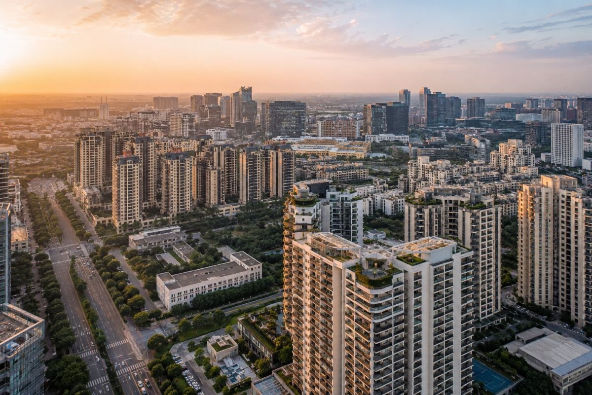 Integrated township planning by Adani Realty in Gurgaon