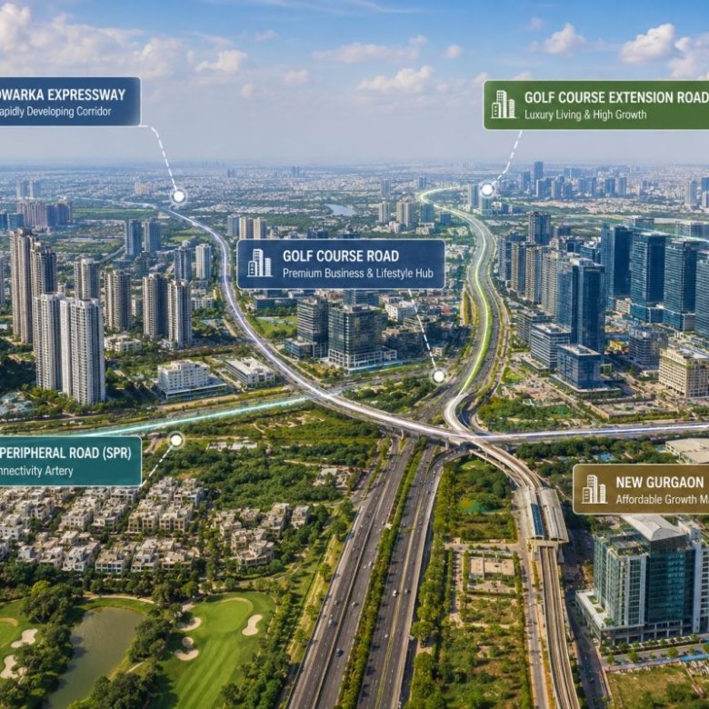 Best Area to Invest in Gurgaon (2026): A First-Time Investor’s Corridor Guide