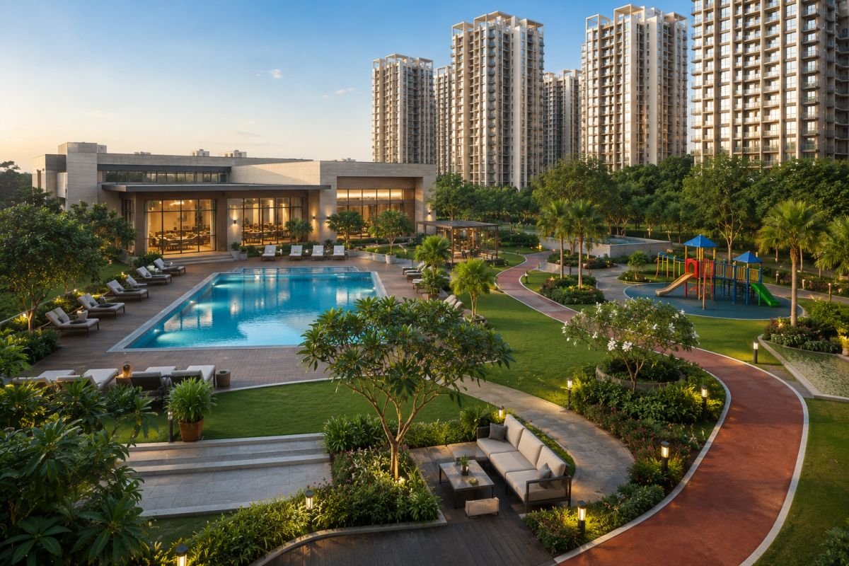 Luxury amenities in Bestech residential communities