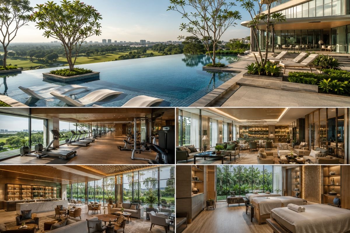 Central Park Resorts premium clubhouse and wellness amenities