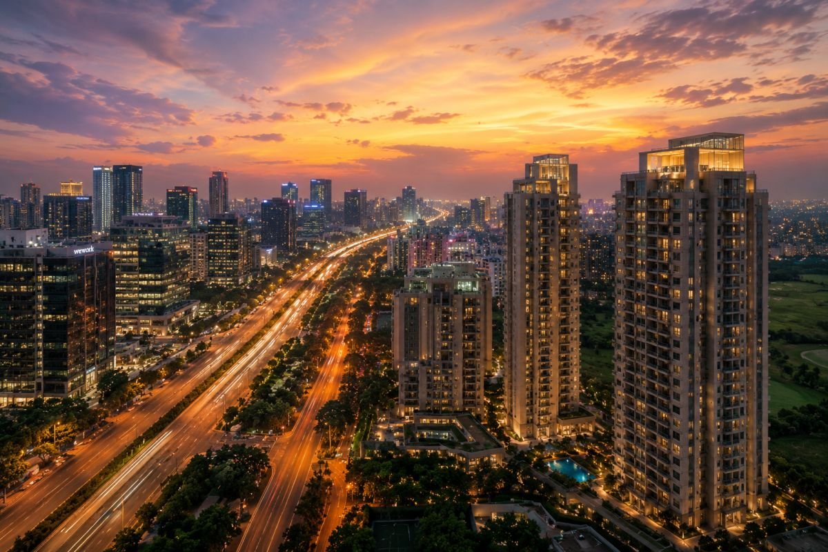 DLF The Arbour Sector 63 investment review and luxury skyline