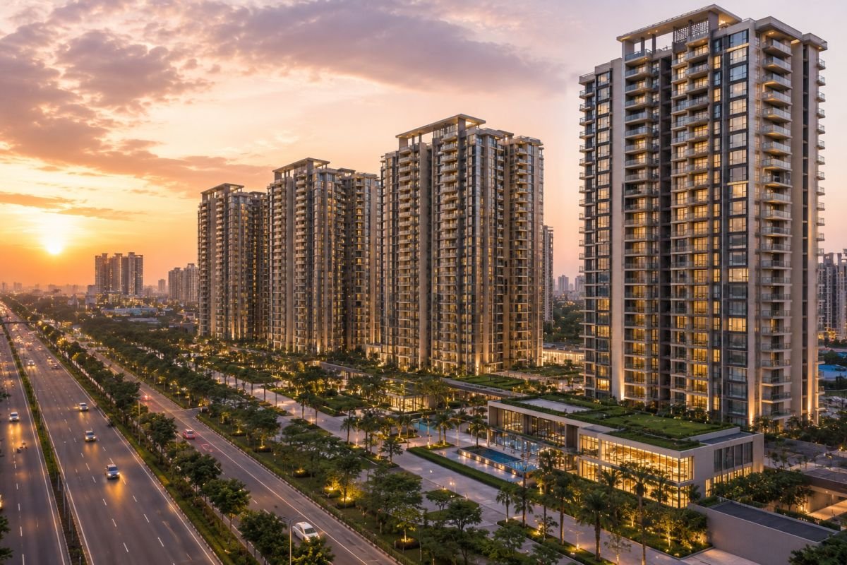 Premium residential developments along Dwarka Expressway Gurgaon