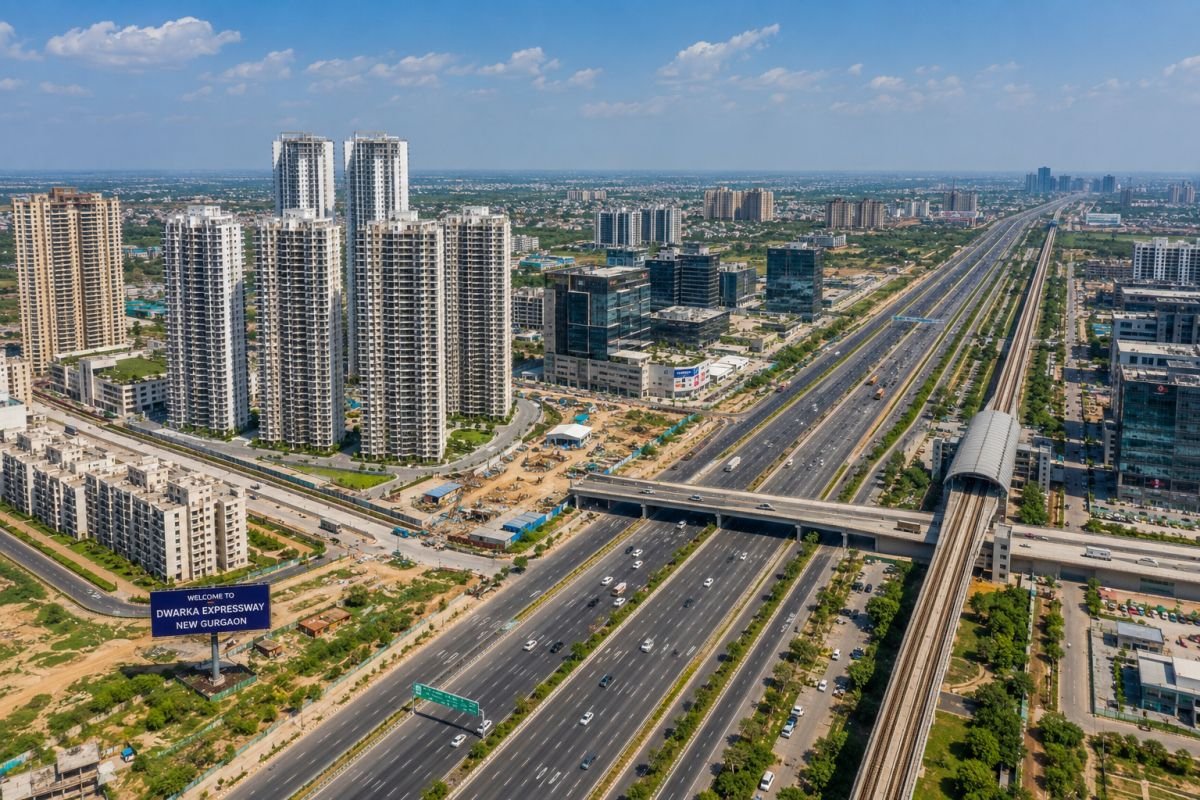 Dwarka Expressway real estate investment corridor in Gurgaon