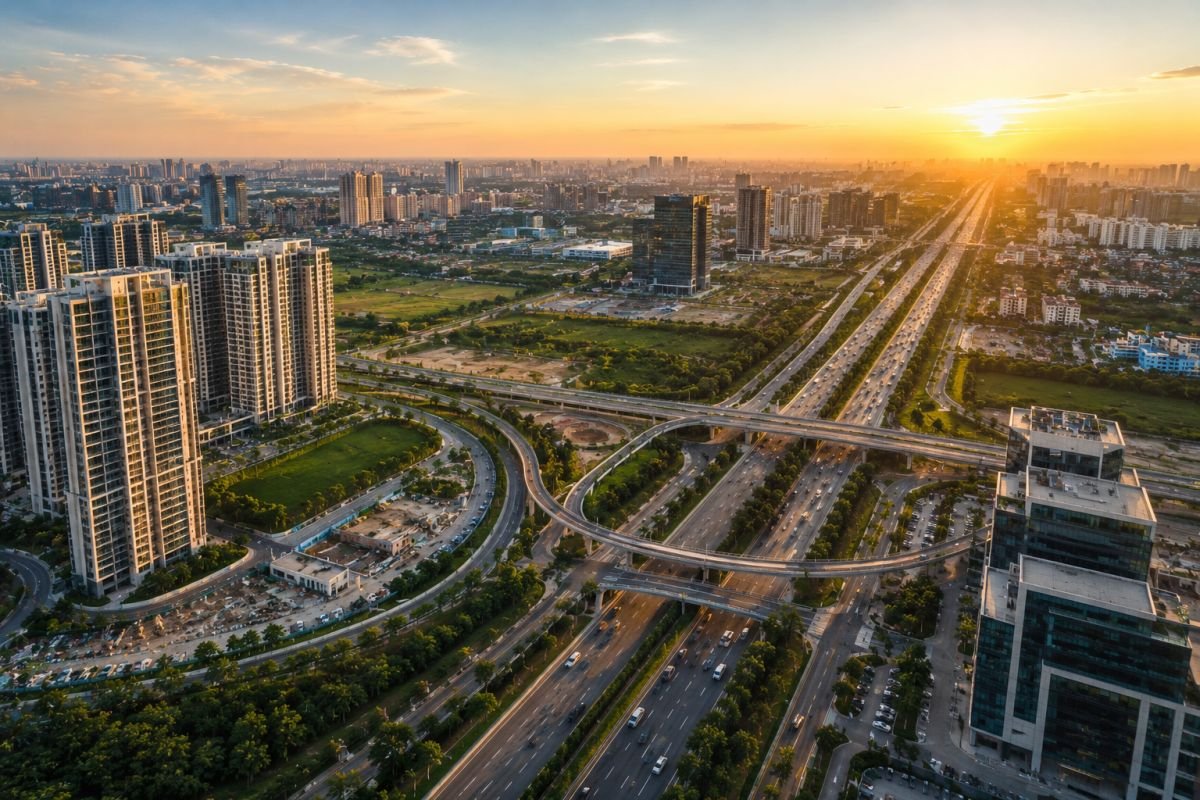 Dwarka Expressway connectivity near Sector 80 Gurgaon