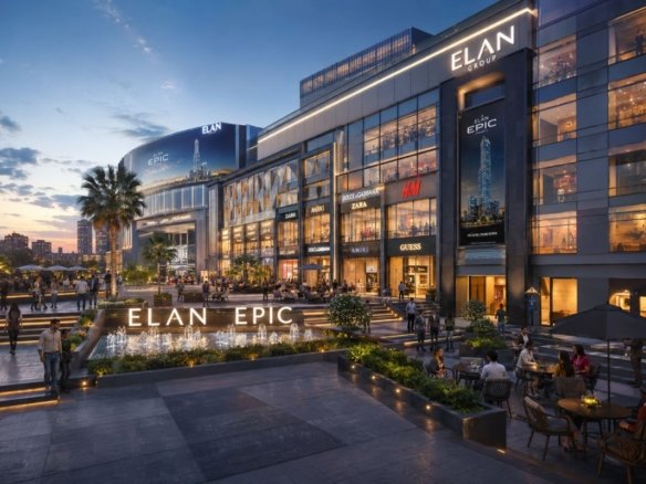 Elan Group Gurgaon premium commercial projects with modern retail and mixed-use developments