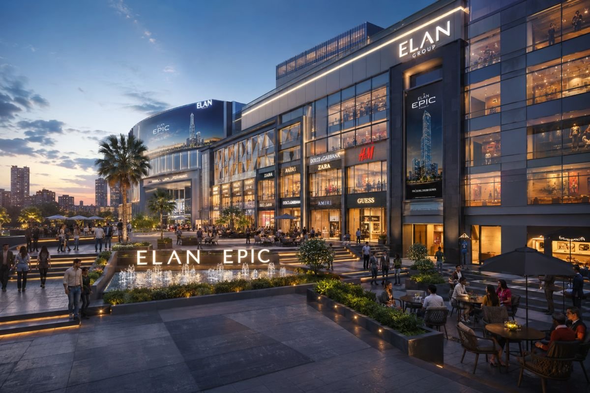 Elan Group Gurgaon premium commercial projects with modern retail and mixed-use developments