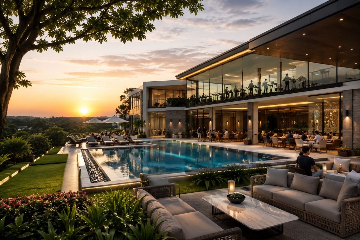 Premium clubhouse and lifestyle amenities at Emaar Serenity Hills