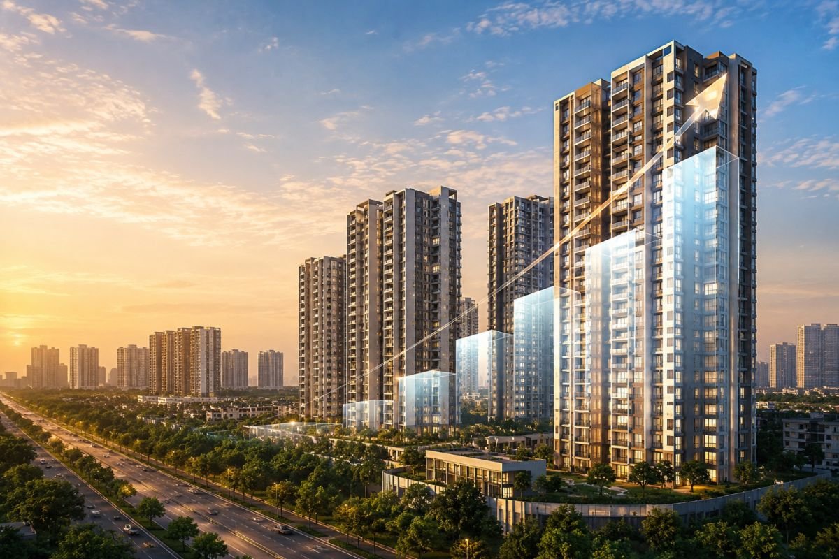 Property price appreciation at Emaar Serenity Hills Gurgaon