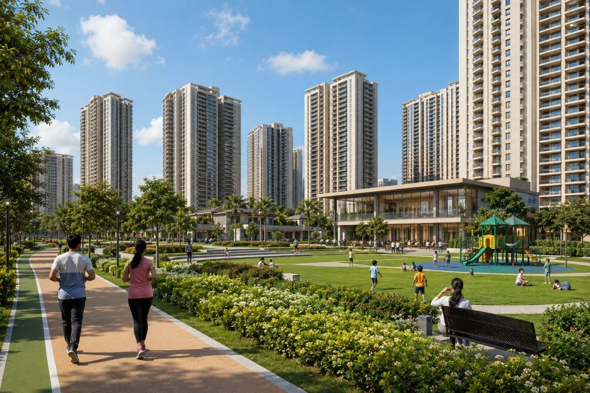 Township lifestyle at Emaar Serenity Hills Sector 80 Gurugram