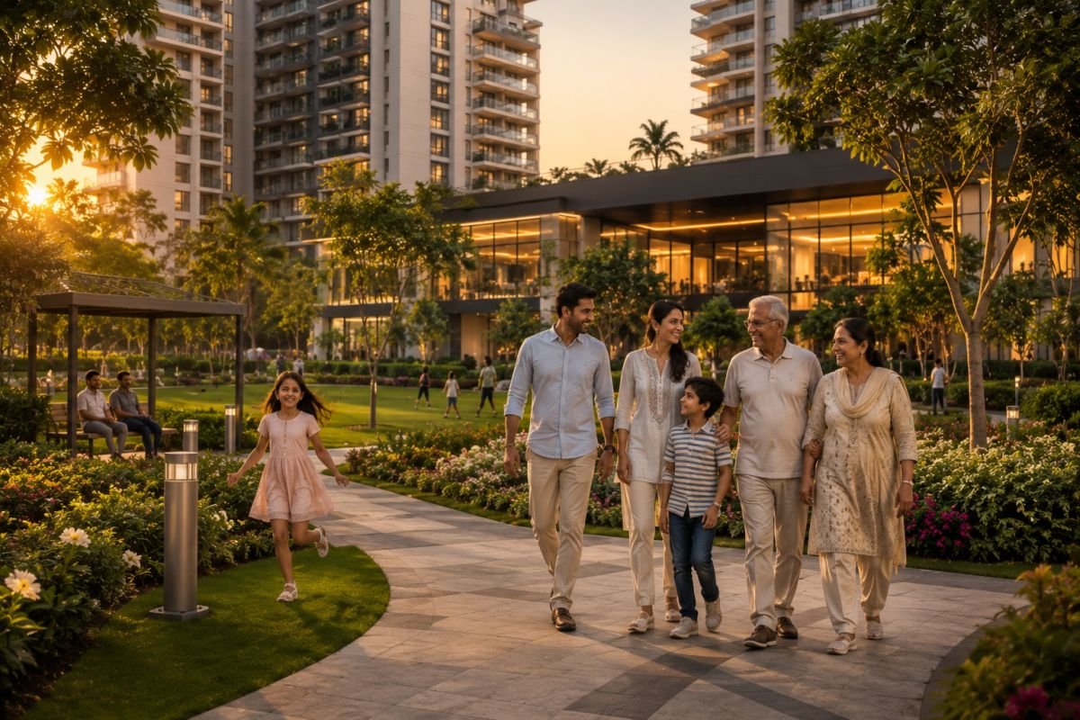 Family lifestyle at Indiabulls Estate & Club Sector 104 Gurgaon