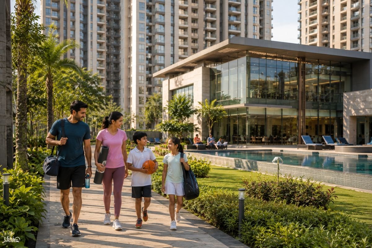 Family-friendly lifestyle in an integrated township