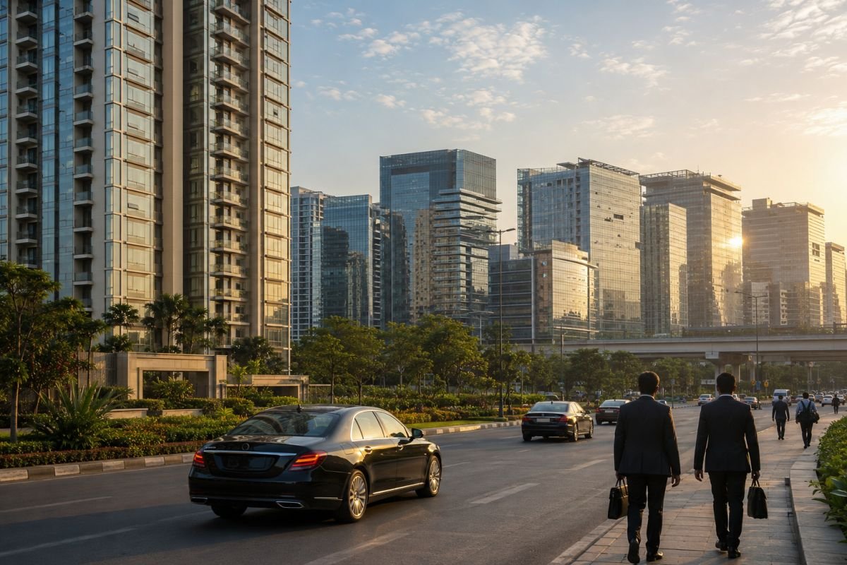 Cyber City connectivity from Godrej Miraya Gurgaon