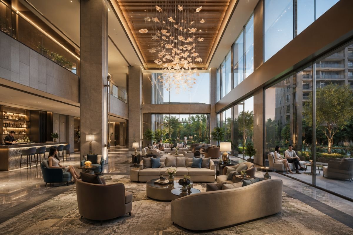 Premium clubhouse and lifestyle amenities at Godrej Miraya