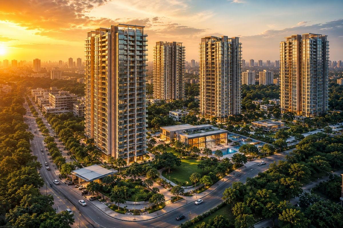 Premium residential skyline of Godrej Miraya in Sector 43 Gurgaon