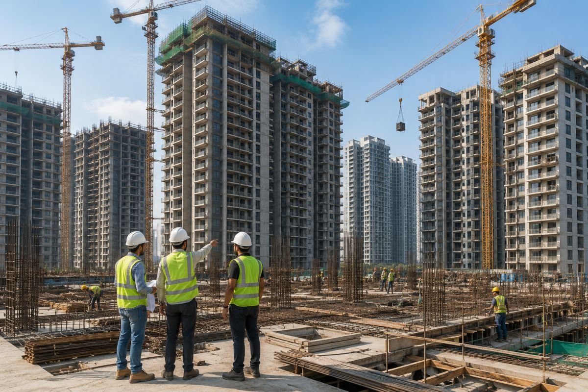 Construction quality of Godrej Properties projects in Gurgaon