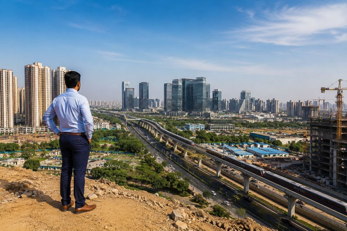 Evaluating location and infrastructure before SCO plot investment
