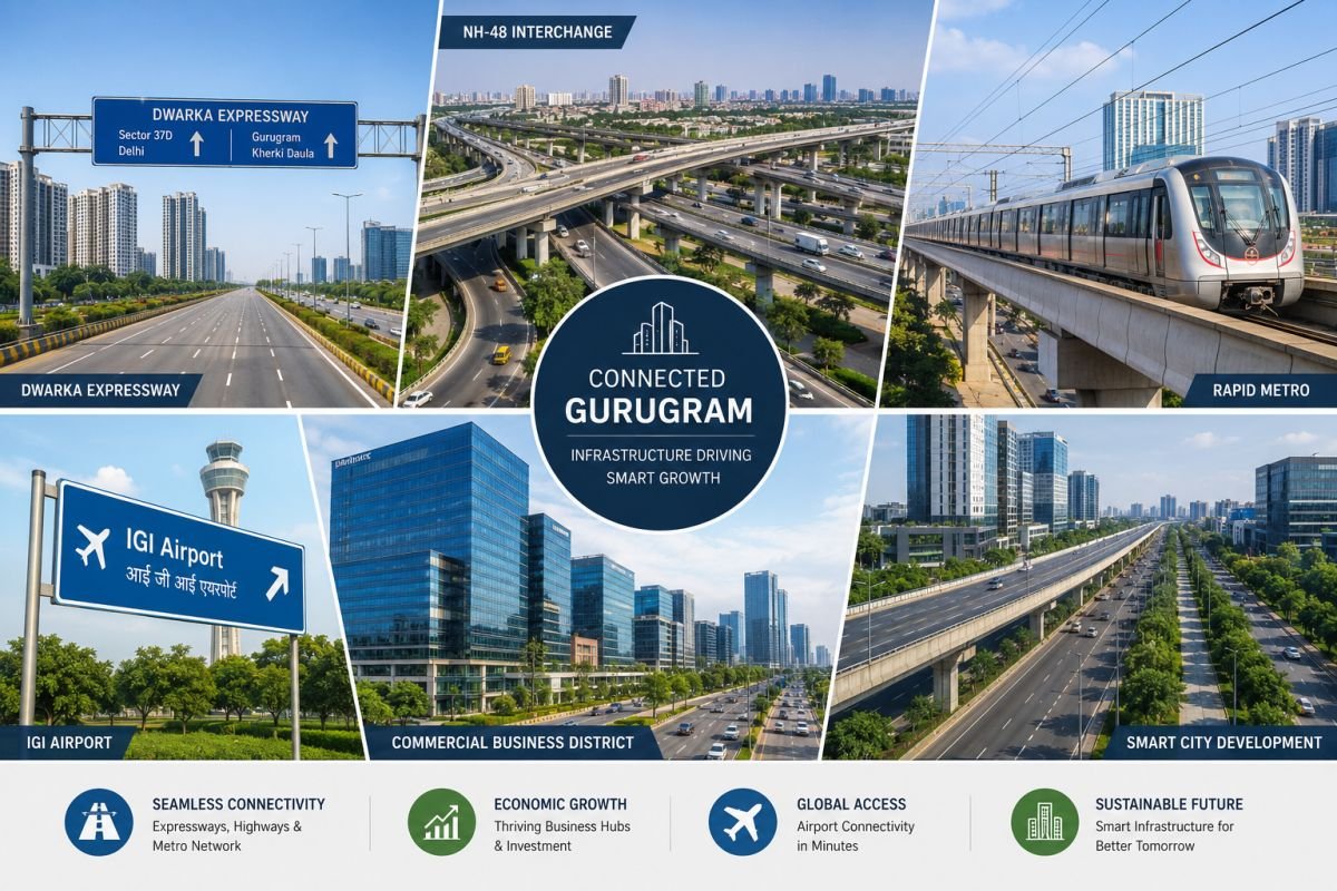 Infrastructure developments driving Gurgaon real estate growth