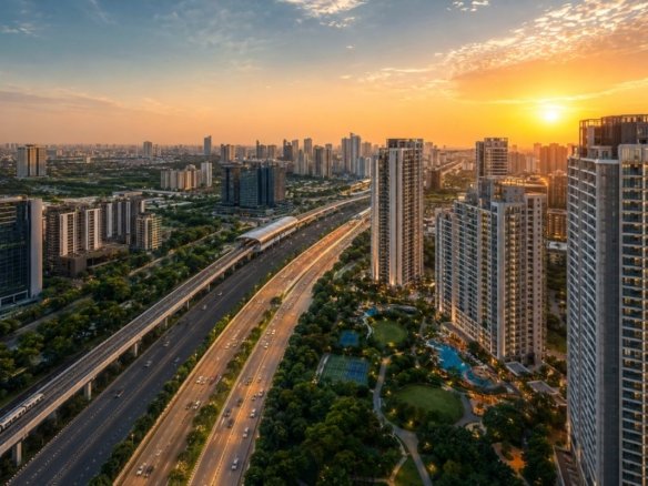 Gurgaon infrastructure transforming residential growth corridors