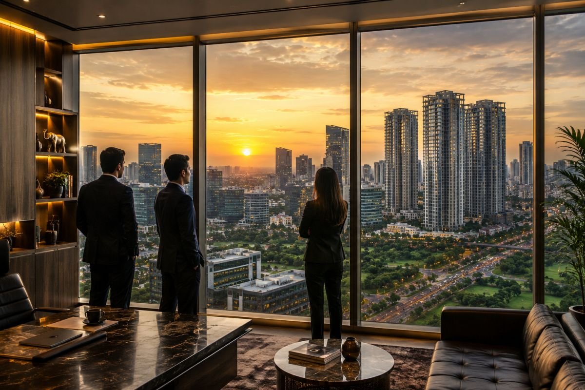 Luxury property investment concept in Gurgaon real estate market