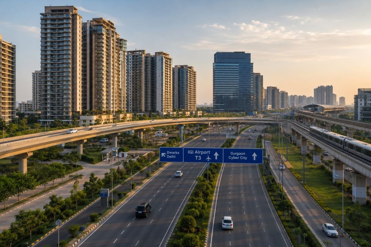 Connectivity from Puri projects to Dwarka Expressway and IGI Airport