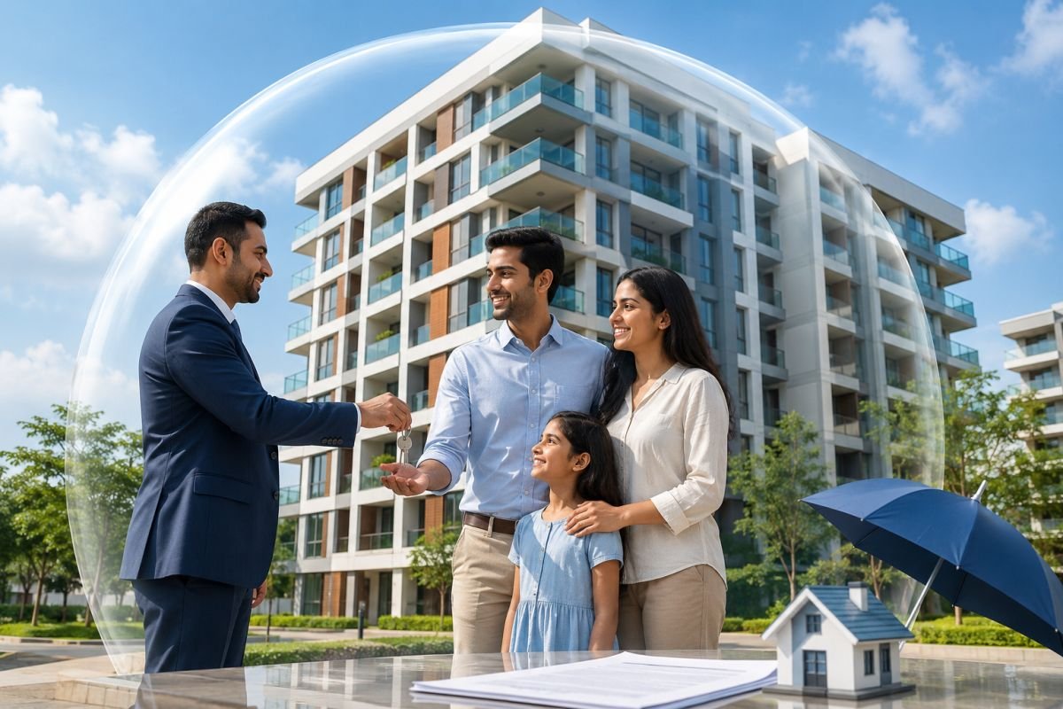 Home insurance India for apartment buyers in Gurgaon protecting residential property investment