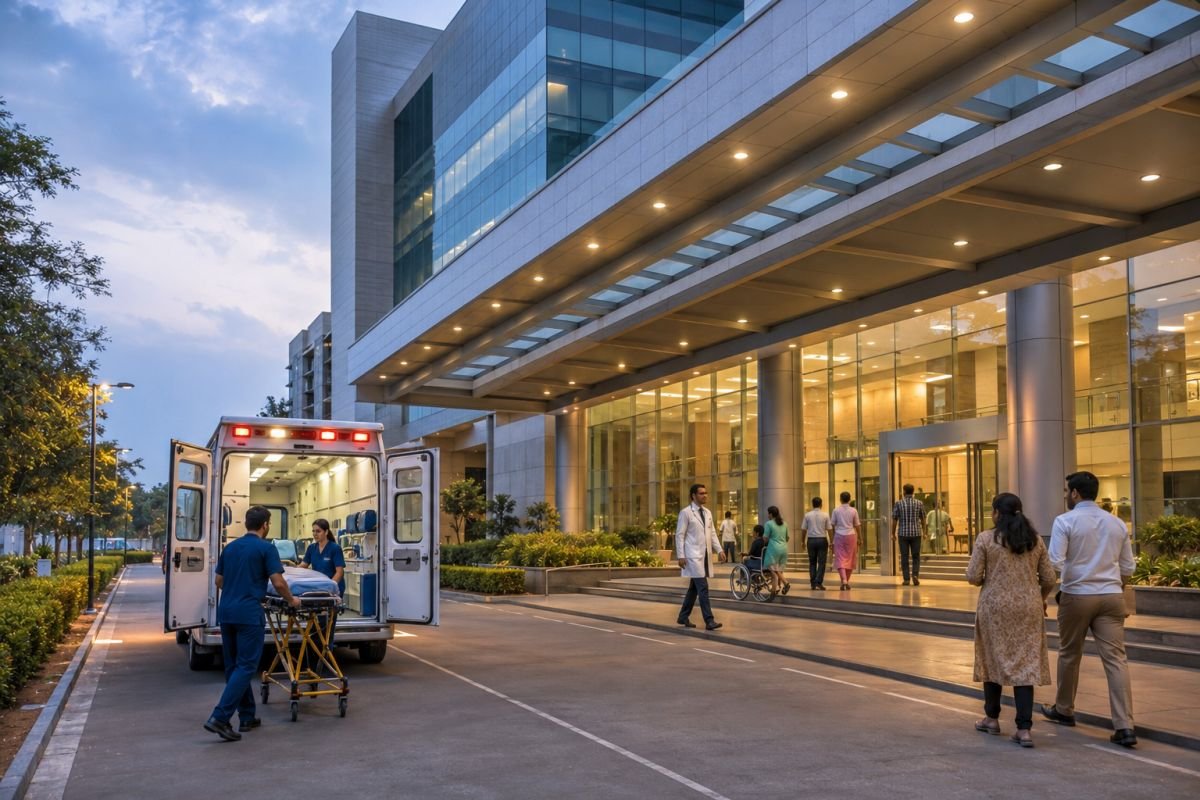 Multi-specialty hospitals near Sobha Aranya Sector 80 Gurgaon
