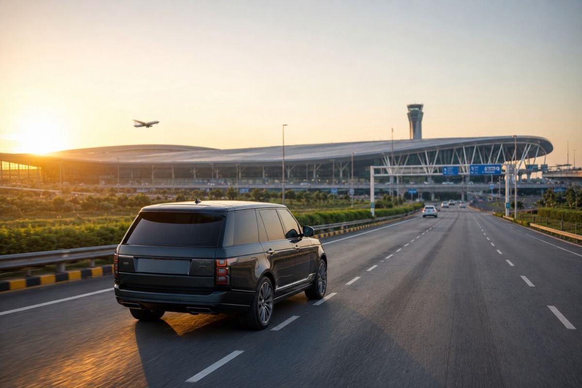 Driving connectivity from Indiabulls Estate & Club to IGI Airport
