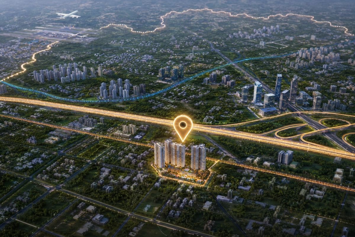 Location map of Indiabulls Estate & Club near Dwarka Expressway Gurgaon