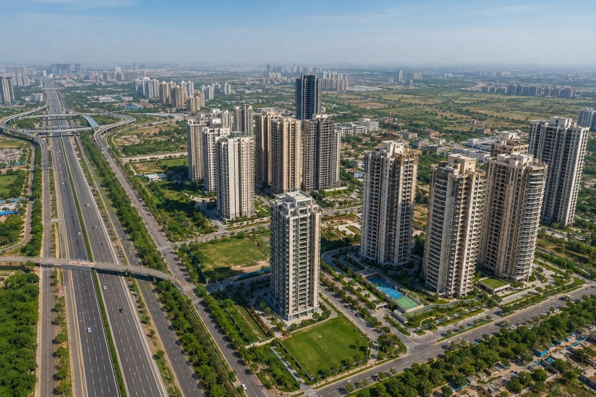 Location of Indiabulls Estate & Club in Sector 104 Gurgaon
