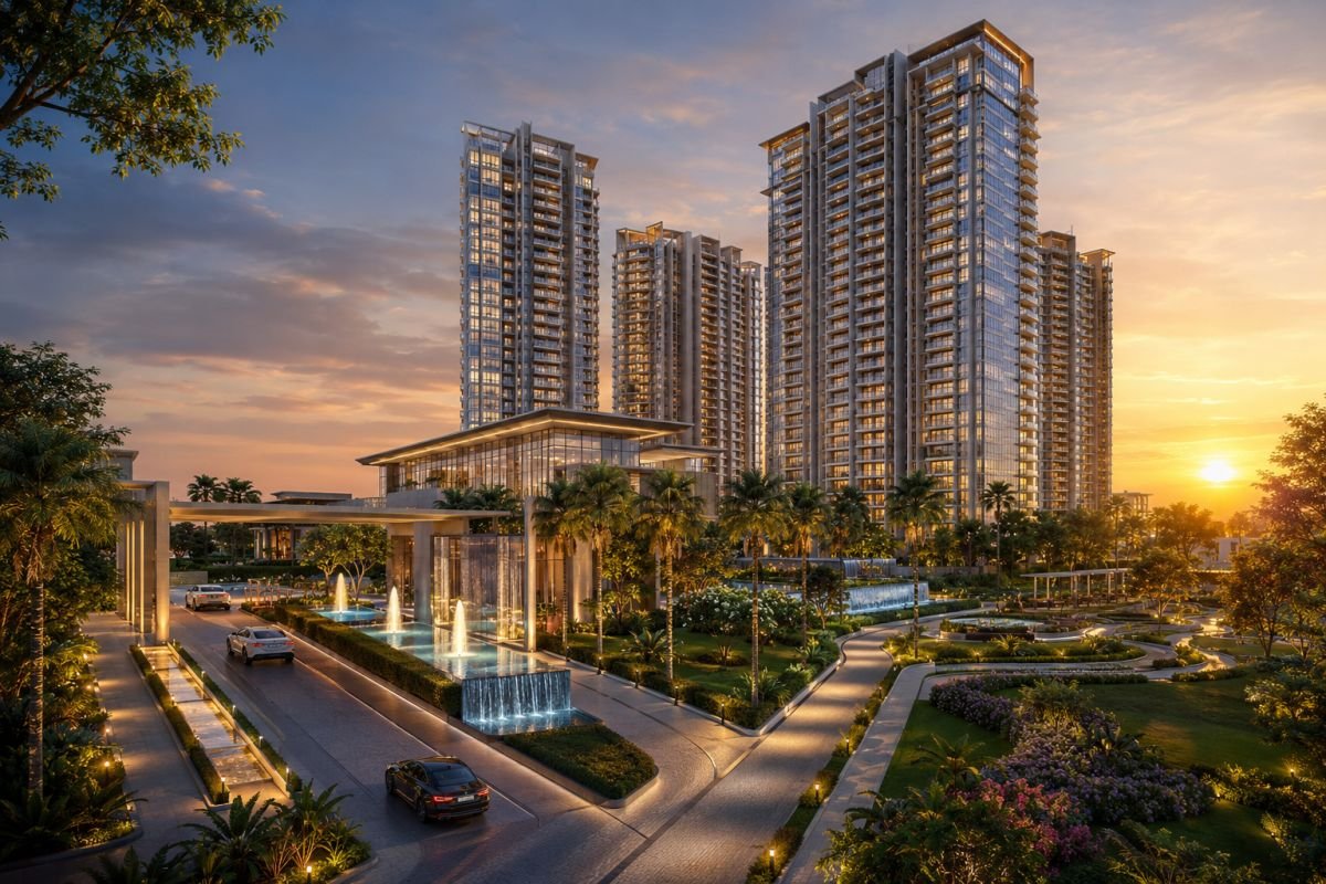 Luxury apartments at Indiabulls Estate & Club Sector 104 Gurgaon