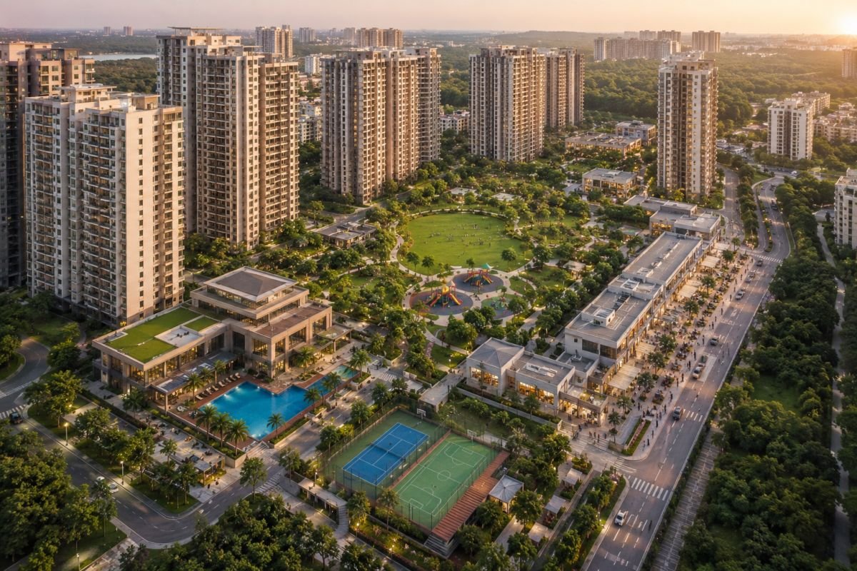 Integrated township offering family-friendly lifestyle and community living