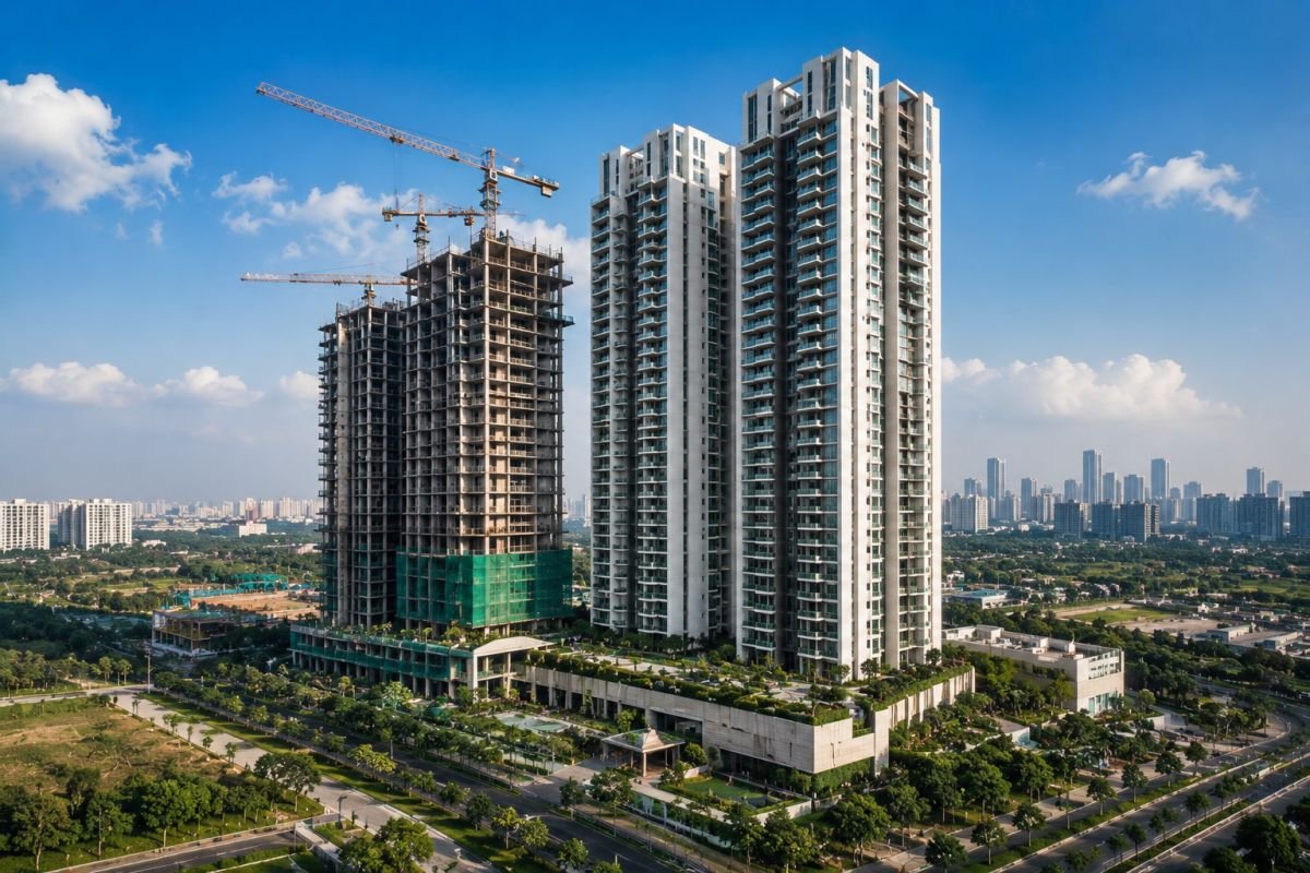 M3M India delivery history and premium construction quality in Gurgaon