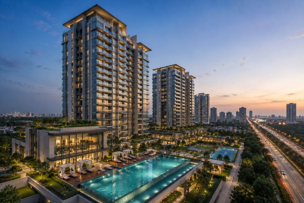 Modern luxury residential project by M3M in Gurgaon