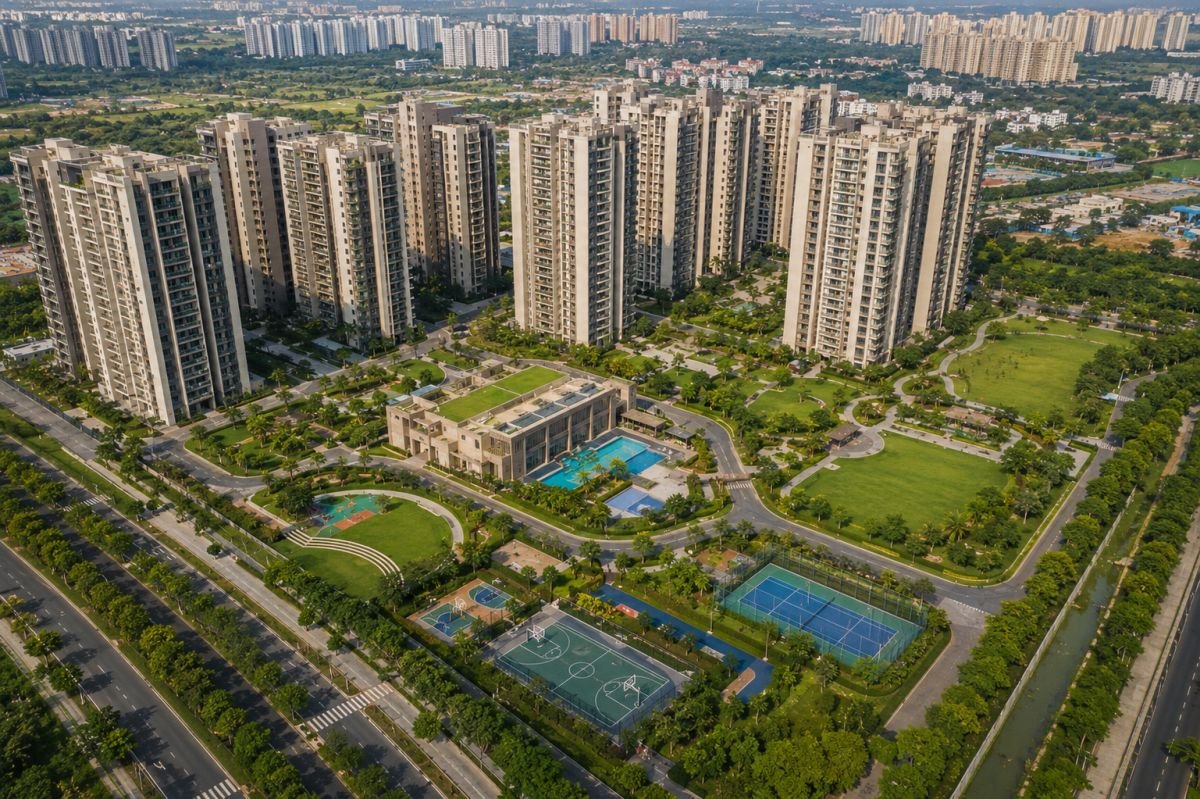 Integrated township by Mahindra Lifespaces with sustainable community planning in Gurgaon